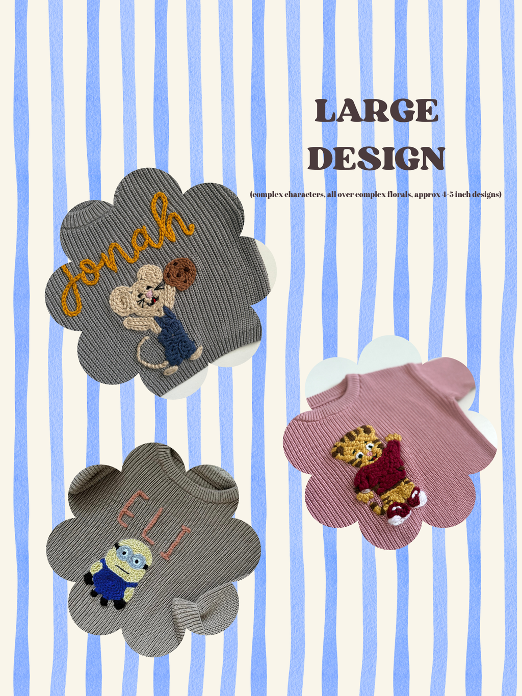 Classic Customized Name Sweater